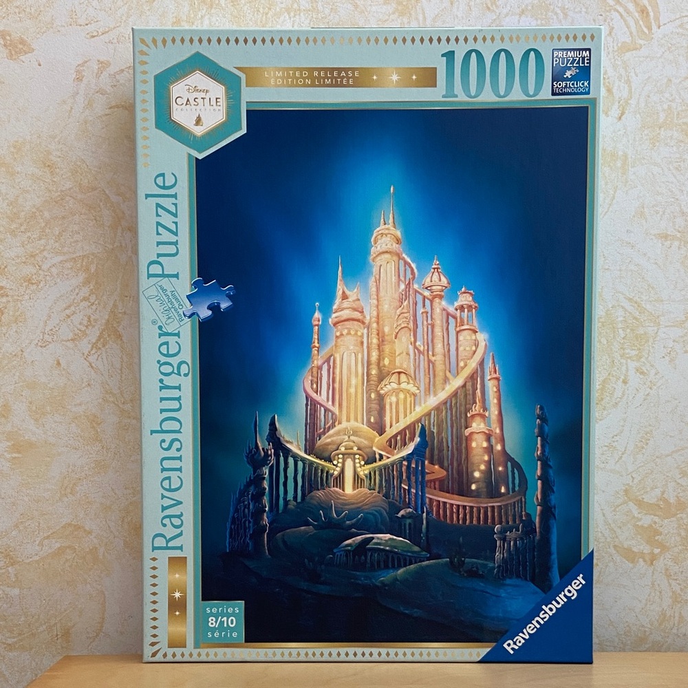Ravensburger Ariel Castle Collection 8/10 - 1000 Piece Puzzle